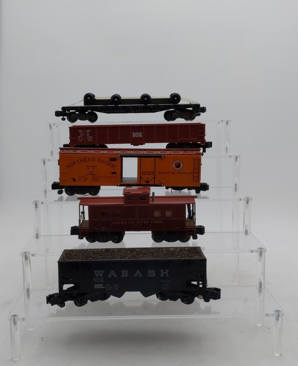 American Flyer Vintage S Postwar Freight Cars # 24556, 24126, 947, 940 & 977 [5]