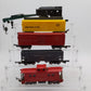 American Flyer Vintage S Postwar Freight Cars # 944, 640, 642, 639 & 630 [5] VG