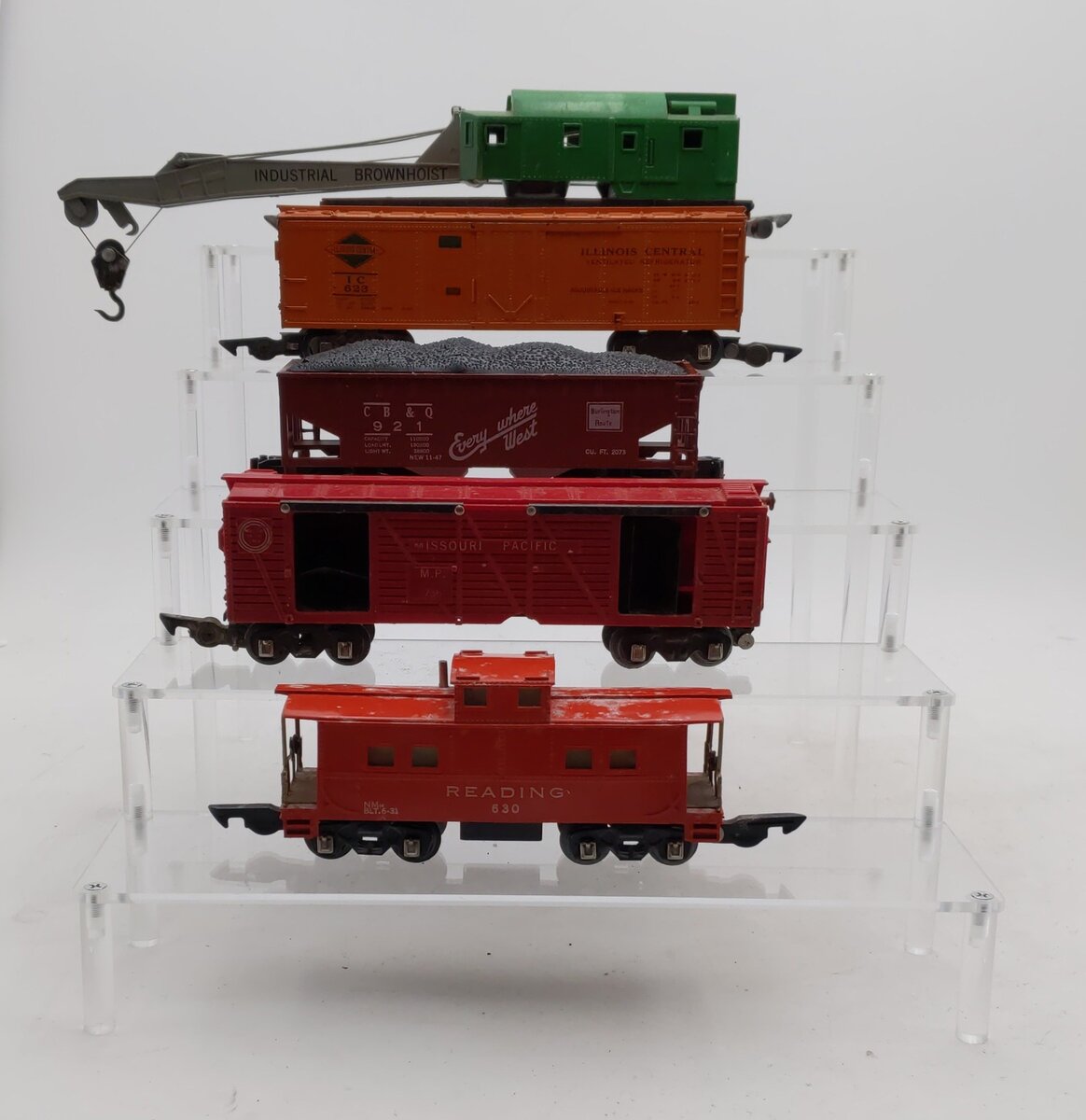 American Flyer Vintage S Postwar Freight Cars # 921, 736, 623, 944 & 630 [5]