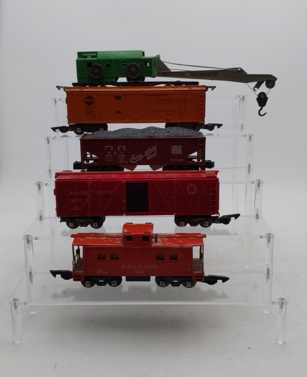 American Flyer Vintage S Postwar Freight Cars # 921, 736, 623, 944 & 630 [5]