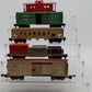 American Flyer Vintage S Freight Cars # 24065, 24230, 633, 25071 & 638 [5] EX