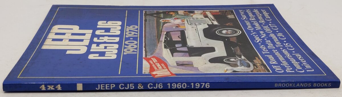 Jeep Cj5 and Cj6, 1960-76 Paperback Book By R. M. Clarke EX