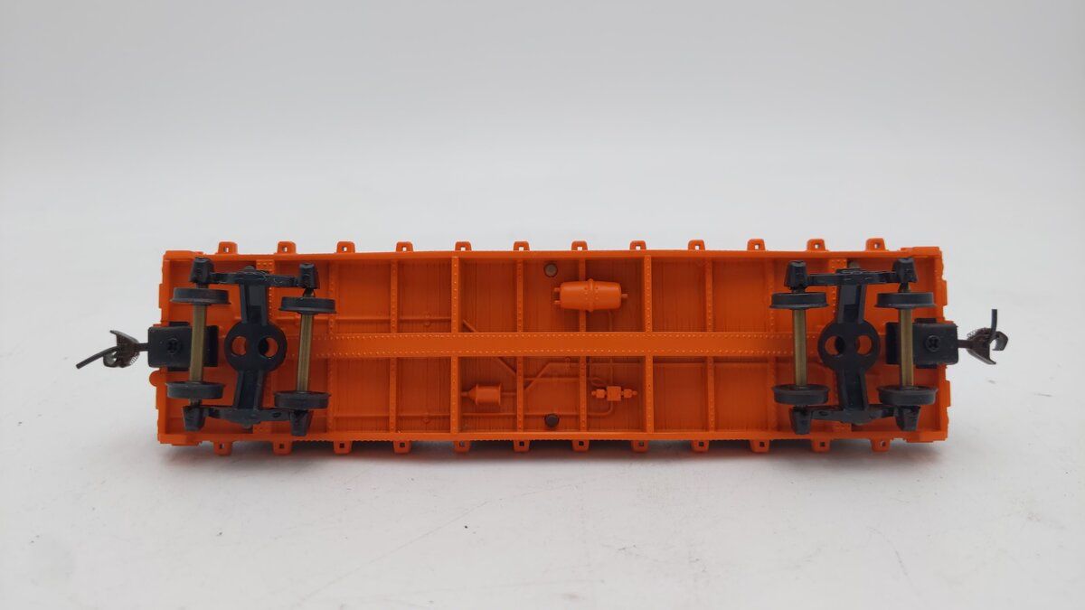 Mantua 727003 HO Scale Illlinois Central Gulf 40' Flatcar w/ Crates #99987 EX/Box