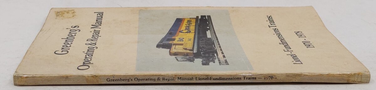 Greenberg's Operating & Repair Manual Paperback Book By Stan Shantar