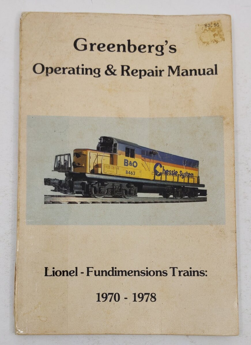 Greenberg's Operating & Repair Manual Paperback Book By Stan Shantar