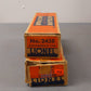 Lionel Vintage O Postwar Freight Cars # 2457, 2458, 6464-1 & X6454 [4] VG