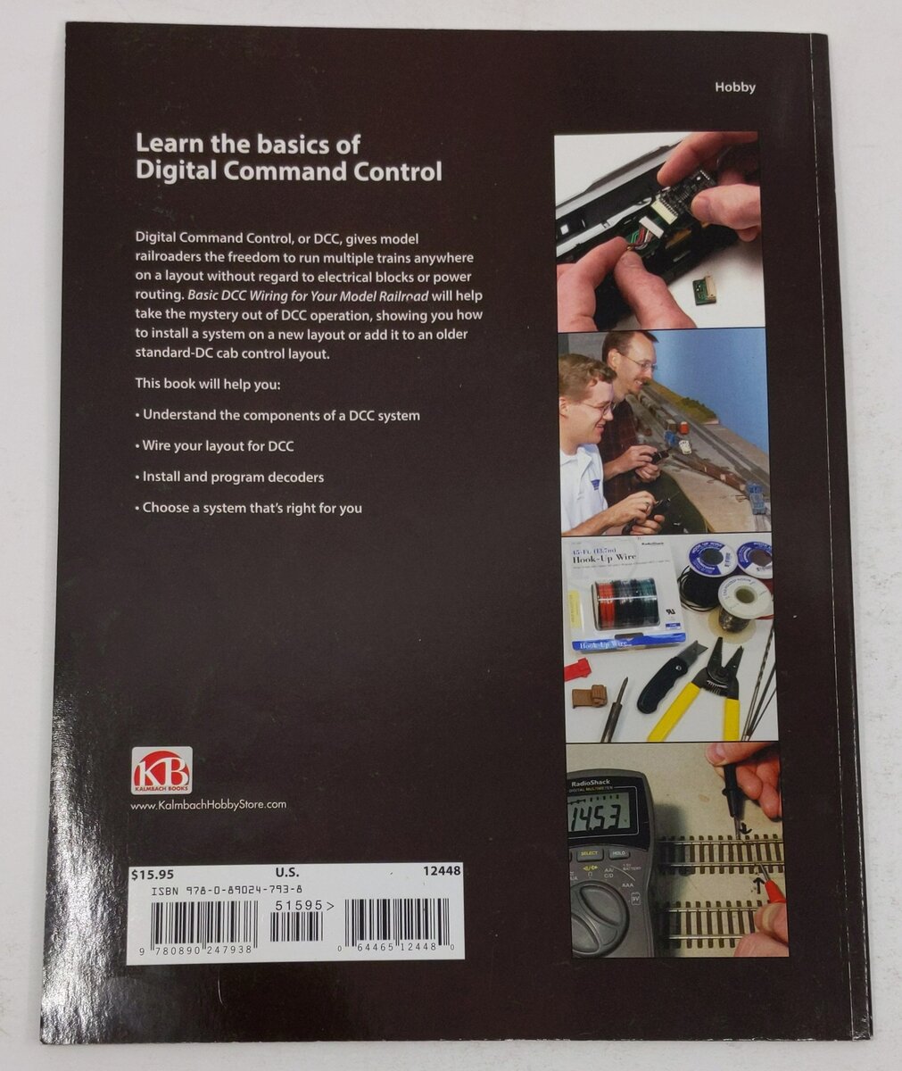 Basic DCC Wiring for Your Model Railroad Paperback Book By Mike Polsgrove EX