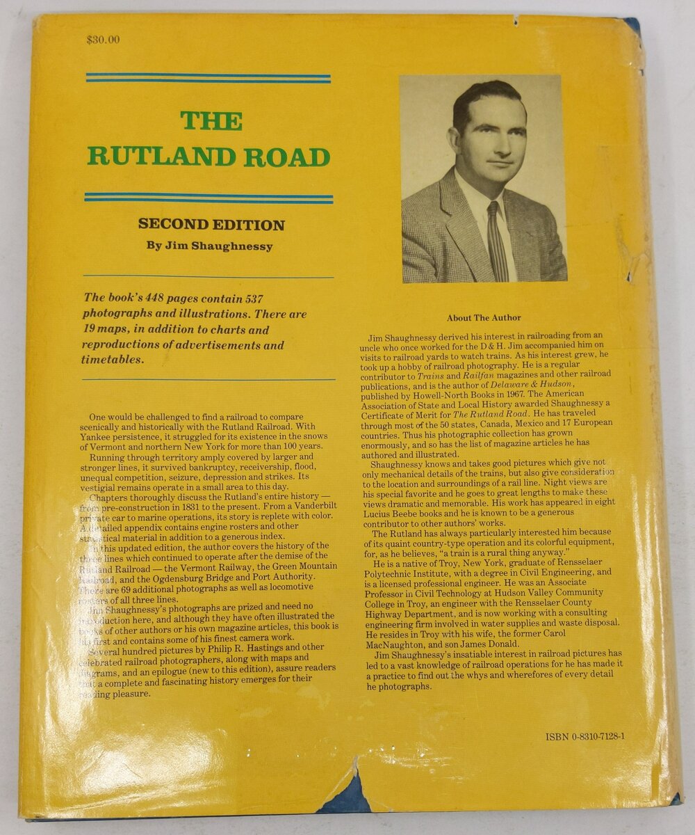 The Rutland Road Hardcover Book By Jim Shaughnessy VG