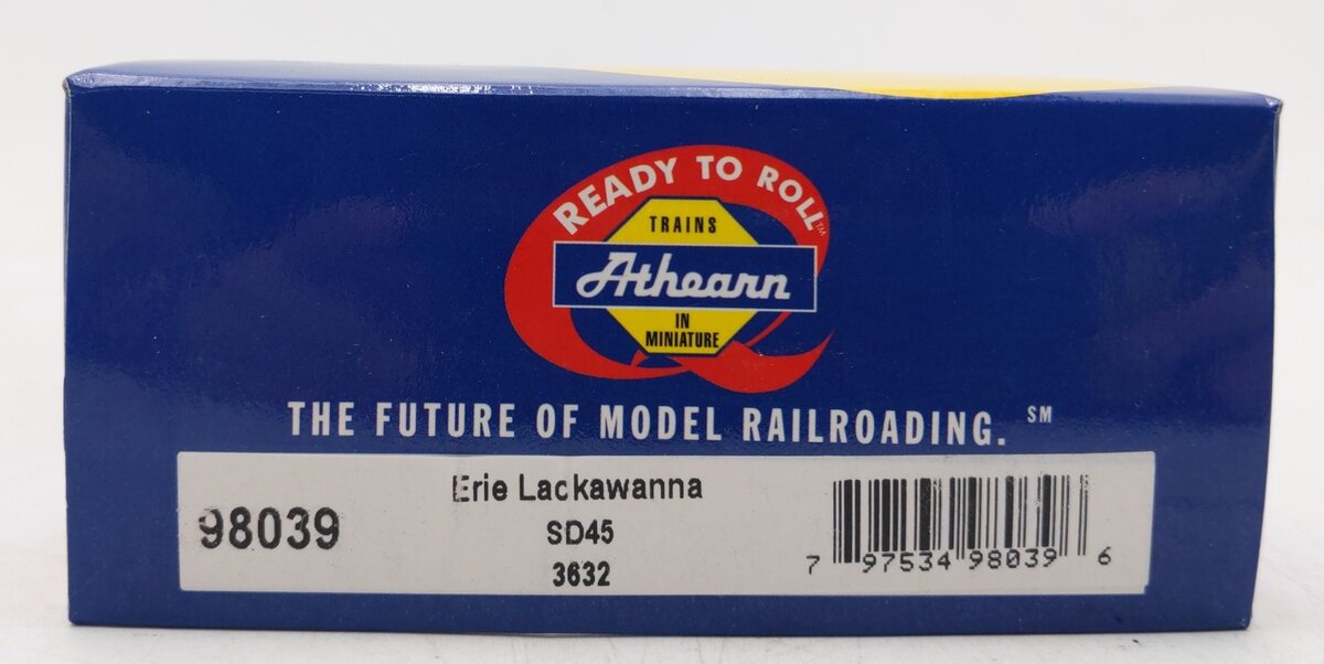 Athearn 98039 HO Scale Erie Lackawanna EMD SD45 Diesel Locomotive #3632