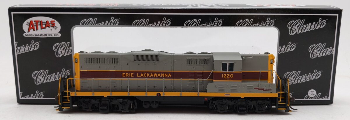 Atlas 10002002 HO Scale Erie Lackawanna EMD GP7 Diesel Engine #1220