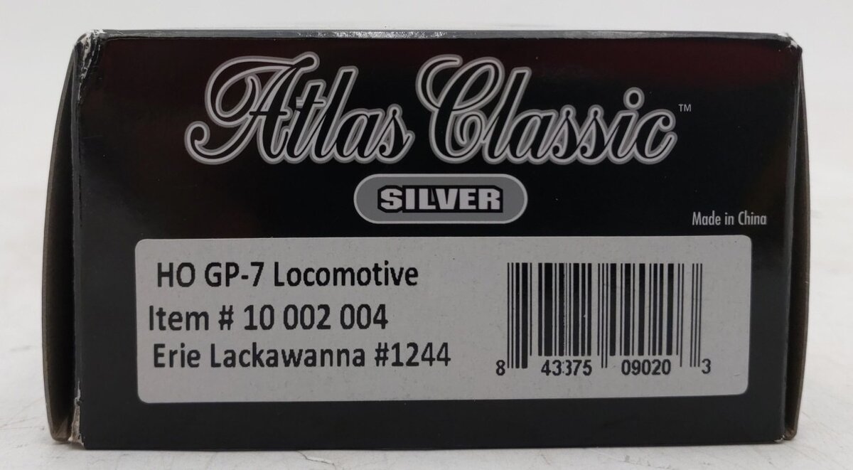 Atlas 10002004 HO Erie Lackawanna EMD GP7 Diesel Engine #1244