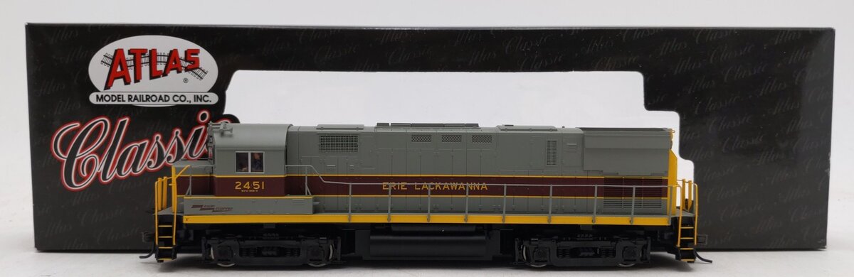 Atlas 9375 HO Scale Erie Lackawanna C-425 Locomotive #2451 LN/Box