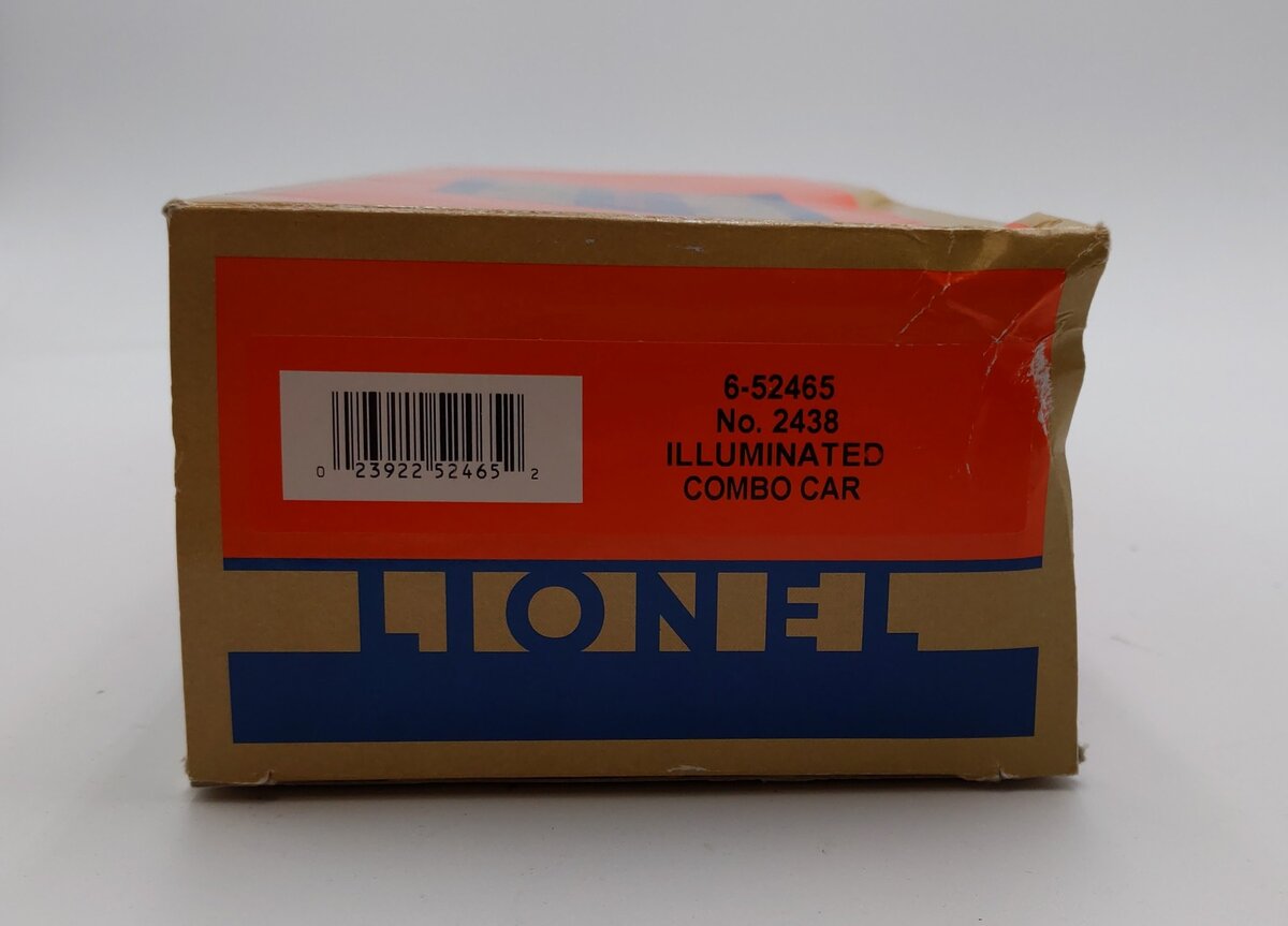 Lionel 6-52465 O Lionel Lines Illuminated Combo Car #2438 NIB
