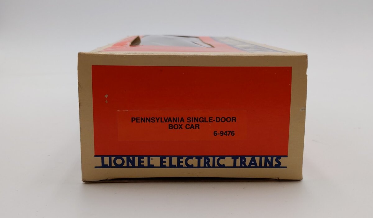 Lionel 6-9476 O Gauge Pennsylvania Railroad Single Door Boxcar #9476 NIB