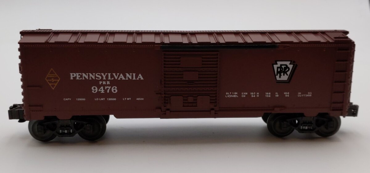 Lionel 6-9476 O Gauge Pennsylvania Railroad Single Door Boxcar #9476 NIB