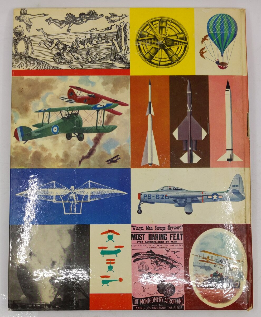 The Story Of Flight Hardcover Book By A Giant Golden Book VG