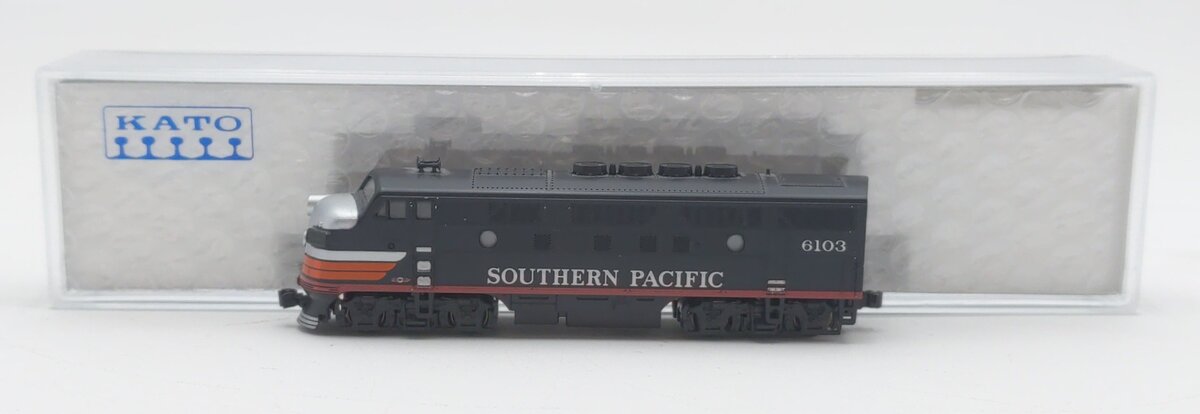 Kato 176-1104 N Scale Southern Pacific F3A Diesel Locomotive #6103 EX/Box