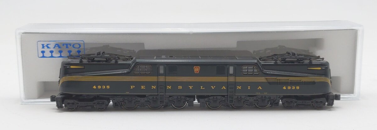 Kato 137-2001 N Scale Pennsylvania Railroad GG-1 Electric Locomotive #4935 EX/Box