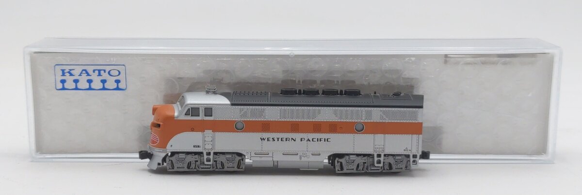 Kato 176-1202 N Scale Western Pacific EMD F3A Diesel Locomotive #802A LN/Box