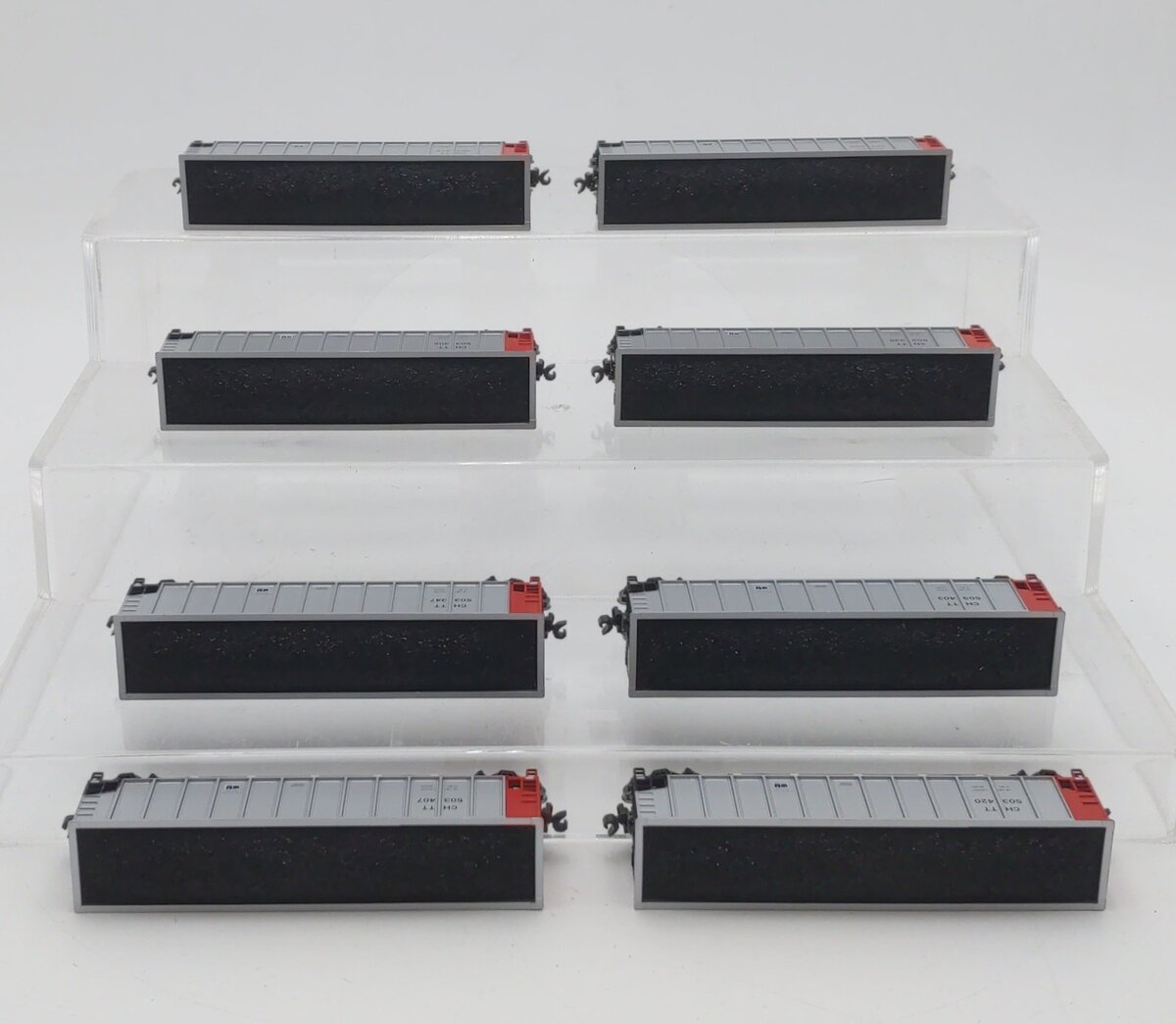 Kato 106-4607 N Scale CHTT Bethgon Coalporters (Set of 8) LN/Box