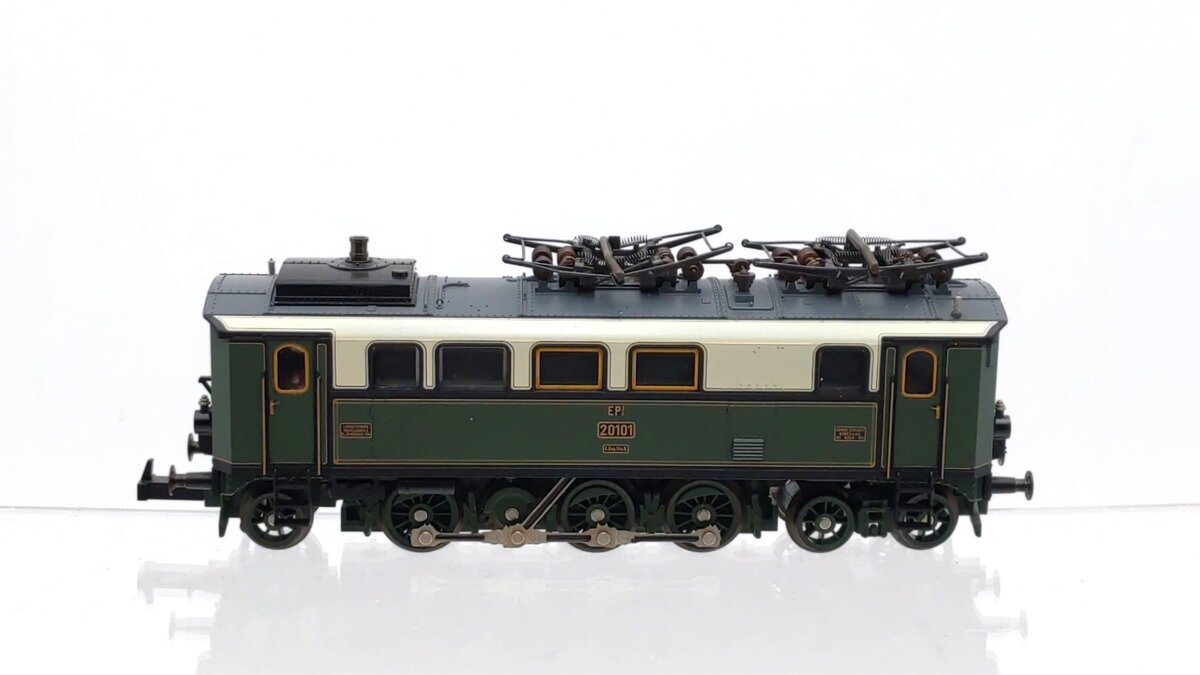 Trix 22420 HO Scale Royal Bavarian State Railway K.Bay.Sts.B. EP 3/6 Locomotive EX/Box