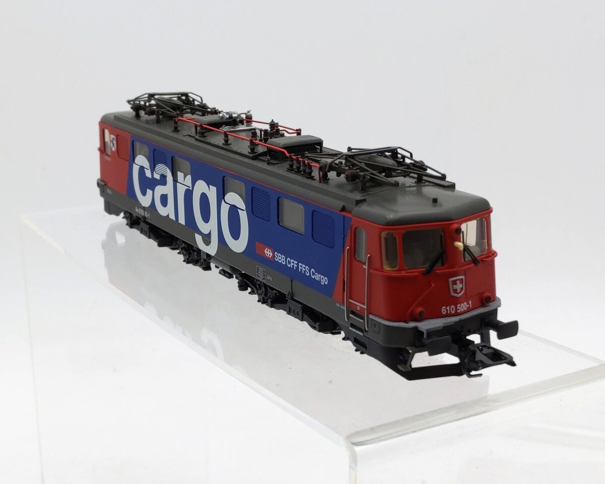 Trix 22775 HO Scale Swiss Federal Railways Cargo Epochs VI Electric Locomotive EX/Box