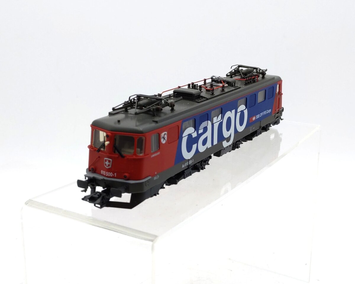 Trix 22775 HO Scale Swiss Federal Railways Cargo Epochs VI Electric Locomotive EX/Box