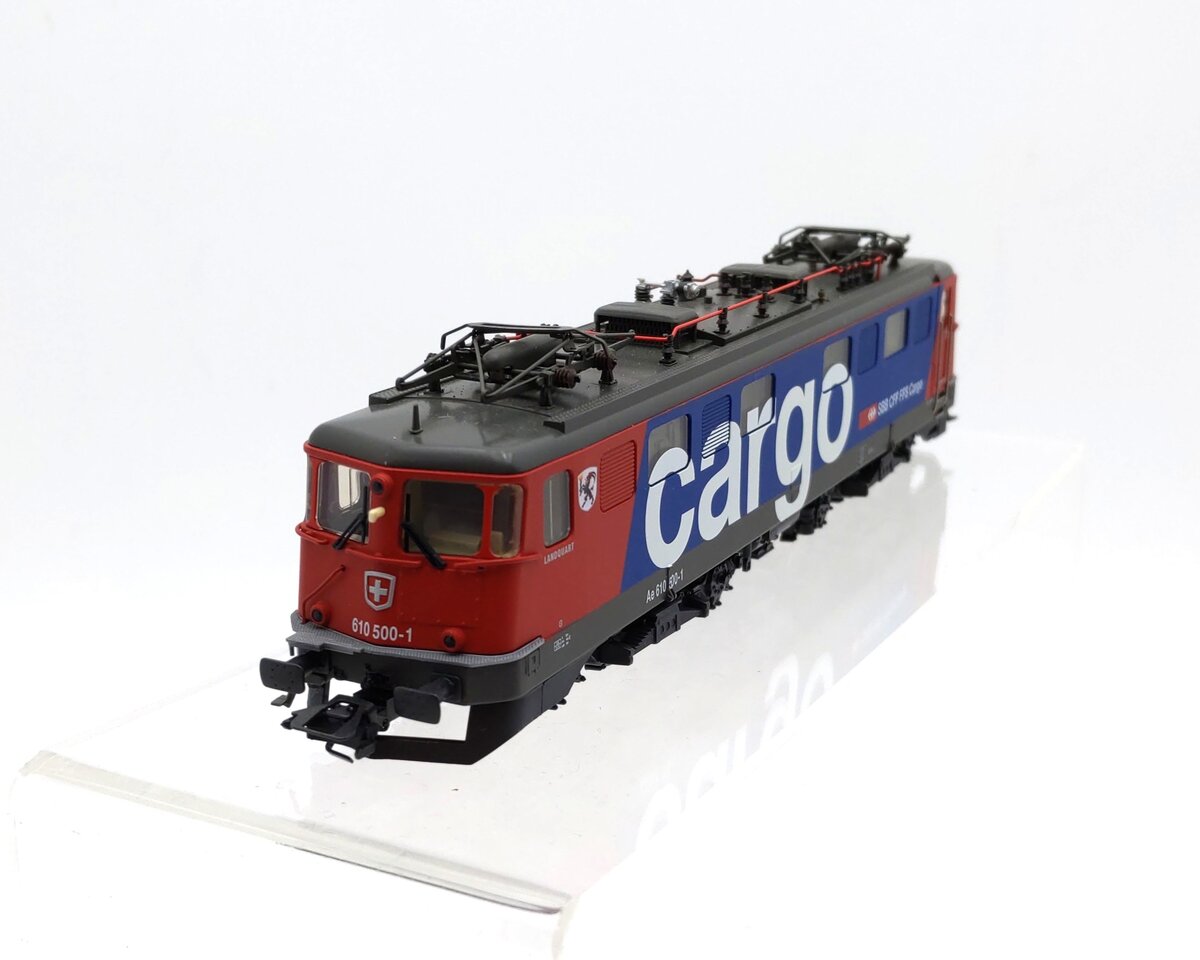 Trix 22775 HO Scale Swiss Federal Railways Cargo Epochs VI Electric Locomotive EX/Box