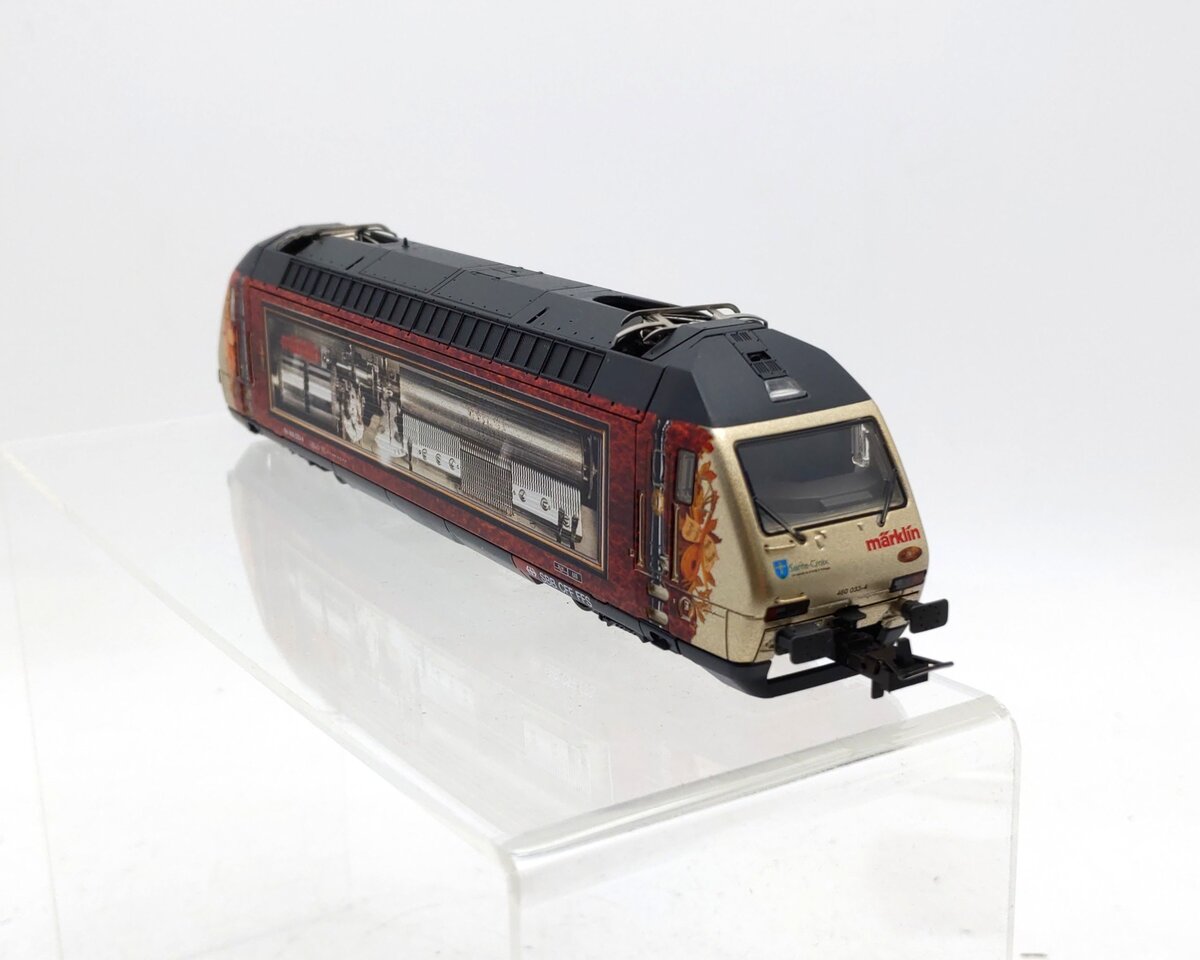 Trix 22713 HO Scale Swiss Epoch V Re460 Electric Locomotive EX/Box