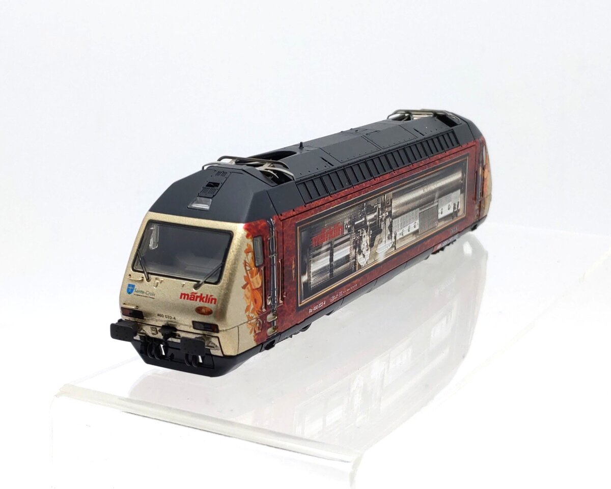 Trix 22713 HO Scale Swiss Epoch V Re460 Electric Locomotive EX/Box