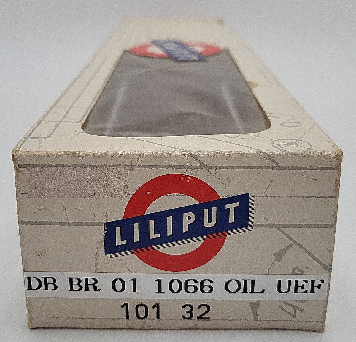 Liliput 10132 HO Scale DB BR UEF Steam Locomotive & Tender #01 1066 EX/Box