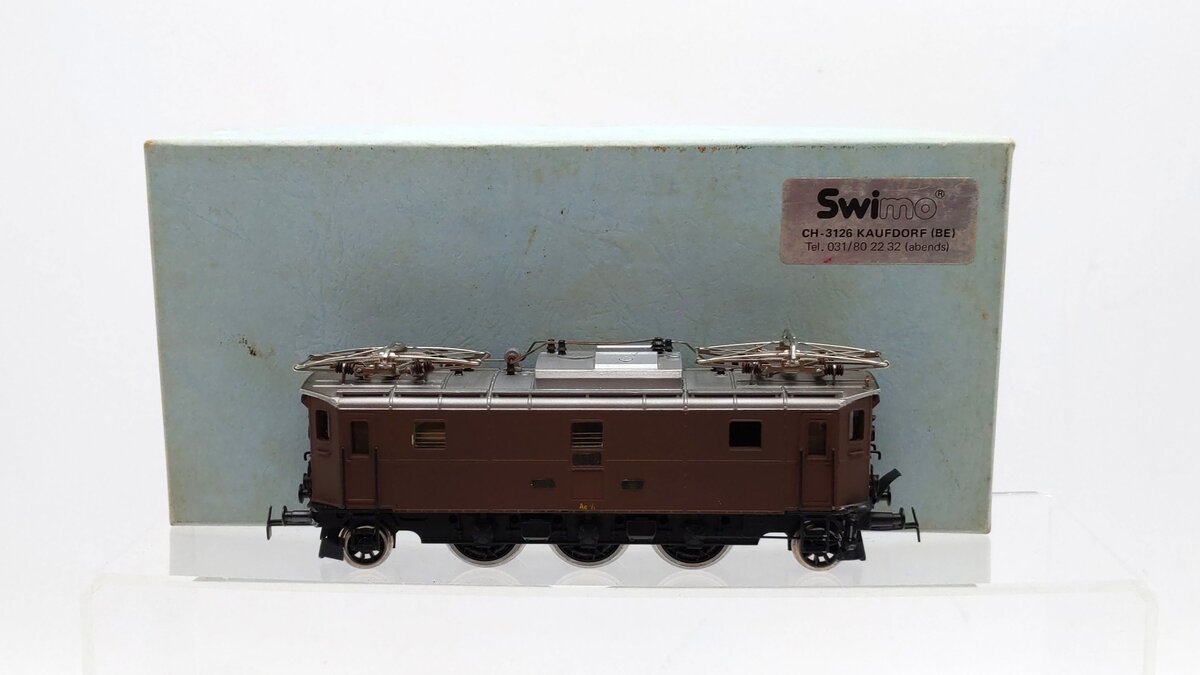 Swimo HO Scale Swiss Federal Railways SBB Ae 3/5 Electric Locomotive #10215 EX/Box