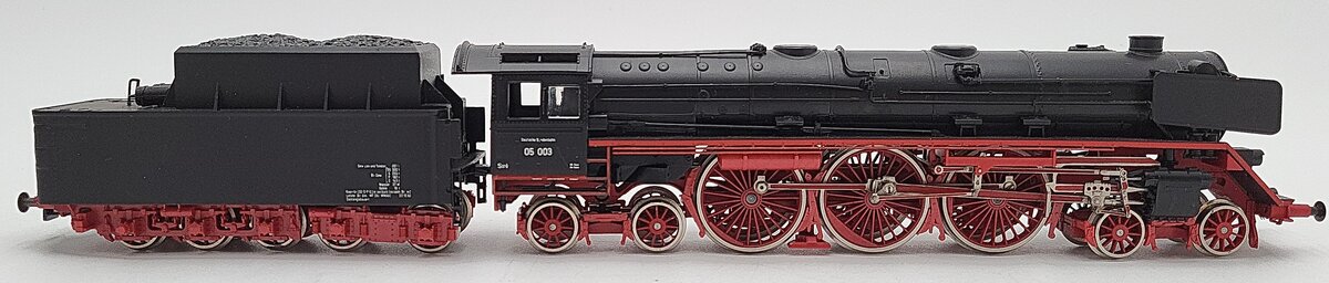 Liliput 10504 HO Scale DR 4-6-4 Steam Locomotive & Tender #05003 EX/Box