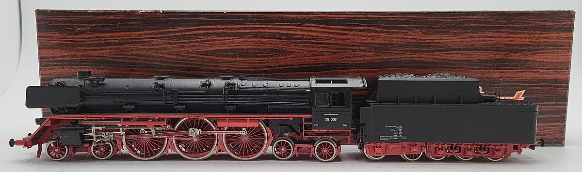 Liliput 10504 HO Scale DR 4-6-4 Steam Locomotive & Tender #05003 EX/Box
