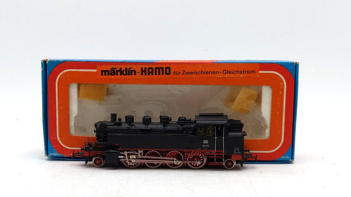 Marklin HAMO 8396 HO Scale DB 4-6-0 Steam Locomotive EX/Box