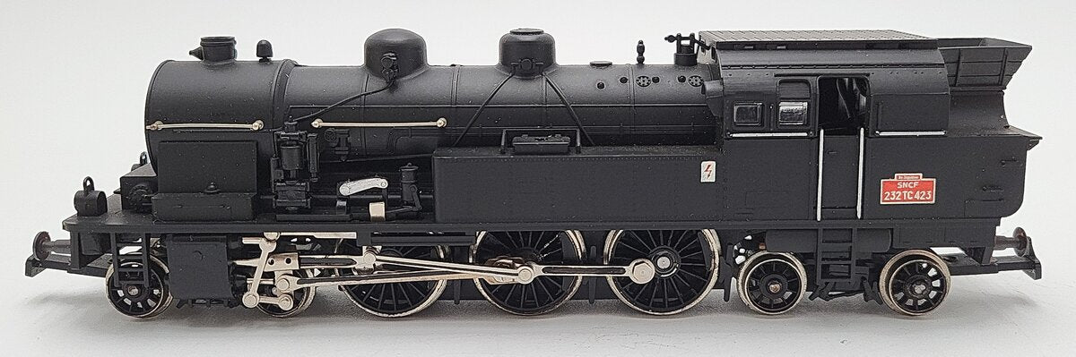 Liliput 7873 HO Scale SNCF Steam Locomotive #232TC423 EX/Box