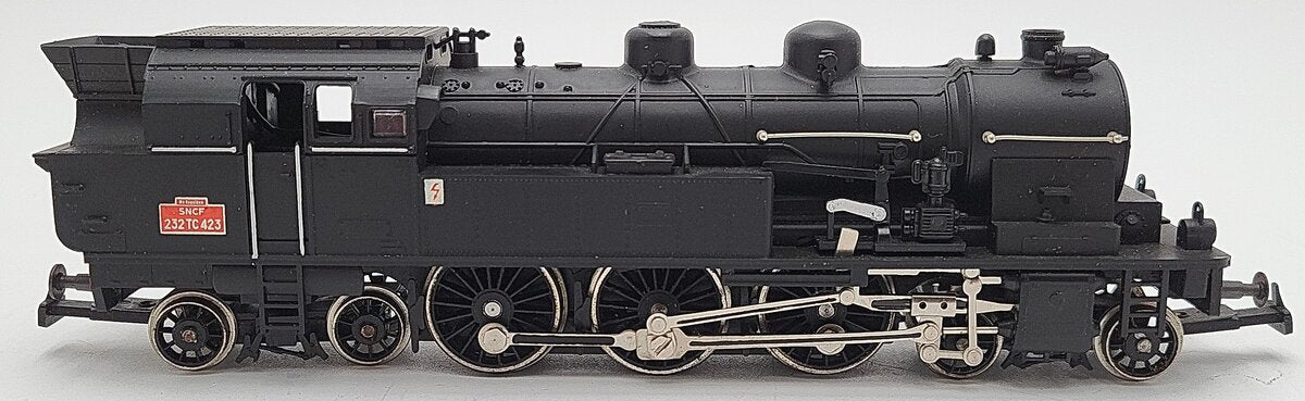 Liliput 7873 HO Scale SNCF Steam Locomotive #232TC423 EX/Box