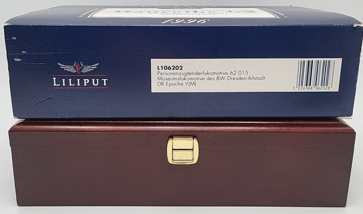 Liliput 62015 HO Scale Baureihe Steam Locomotive Lmtd Ed. Museum Version #62 015 EX/Box