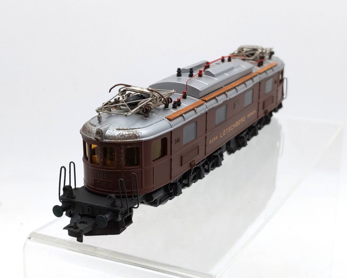 Roxy 000146 HO Scale Bern Lötschberg Simplon Railway BLS Ae 6/8 Locomotive #205 EX/Box