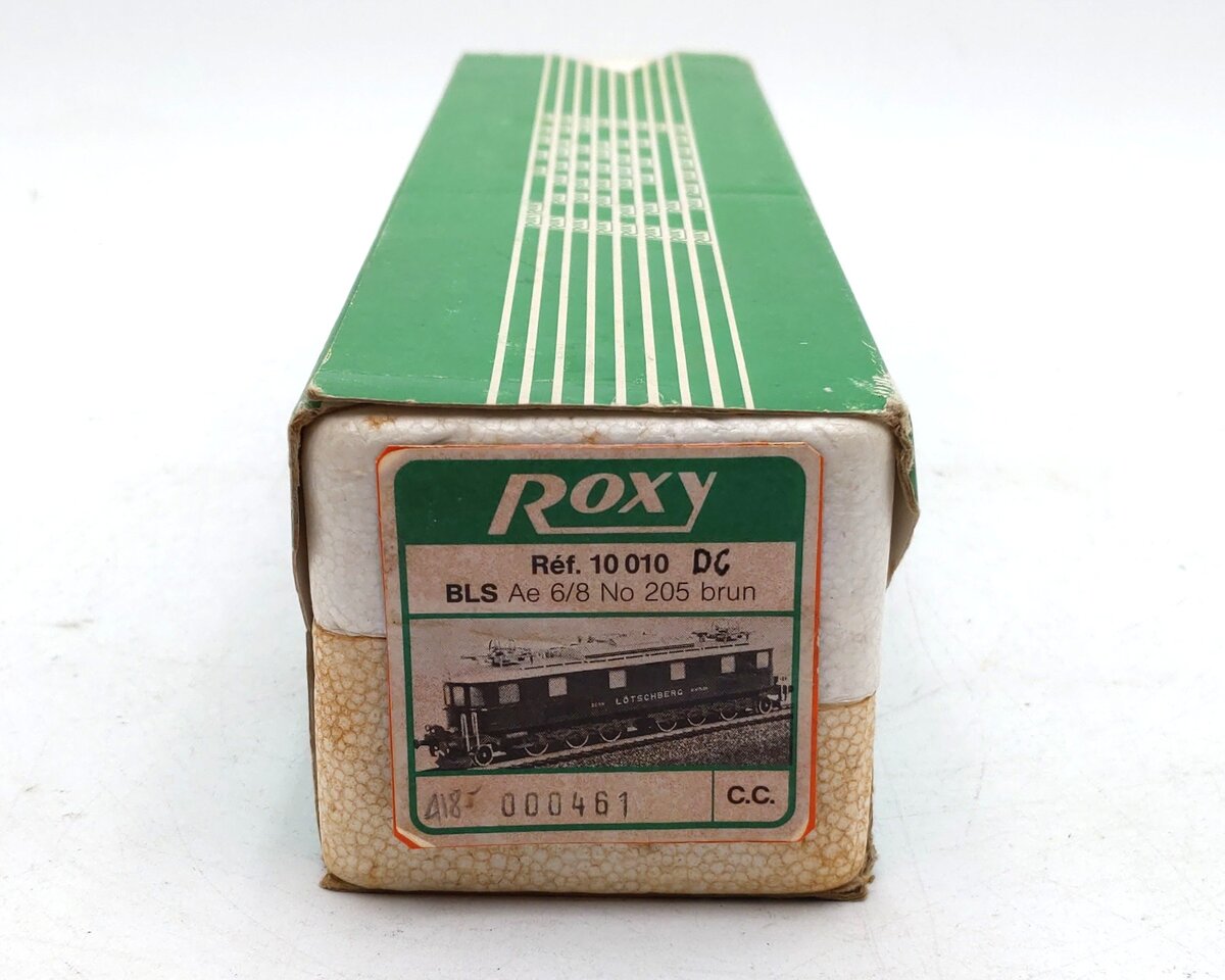 Roxy 000146 HO Scale Bern Lötschberg Simplon Railway BLS Ae 6/8 Locomotive #205 EX/Box