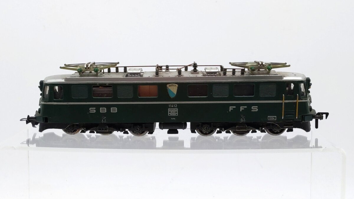 Fleischmann 1334 HO Scale SBB CFF Ae 6/6 Electric Locomotive VG