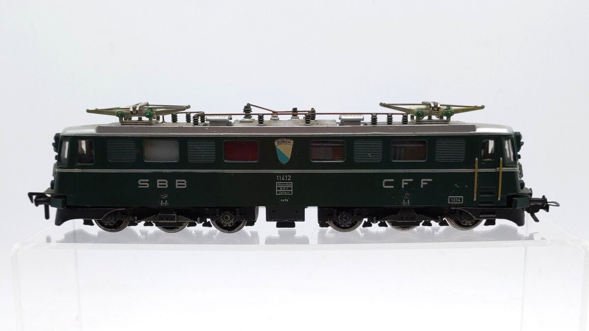 Fleischmann 1334 HO Scale SBB CFF Ae 6/6 Electric Locomotive VG