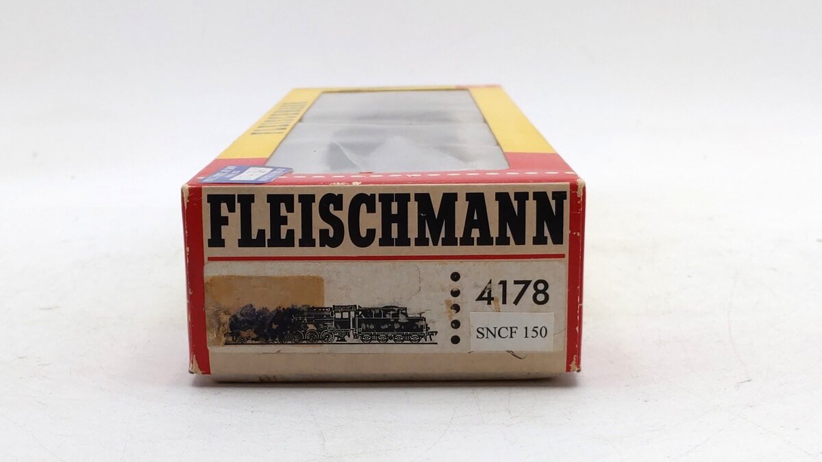 Fleischmann 4178 HO Scale French Railways SNCF 2-10-0 Steam Locomotive & Tender EX/Box