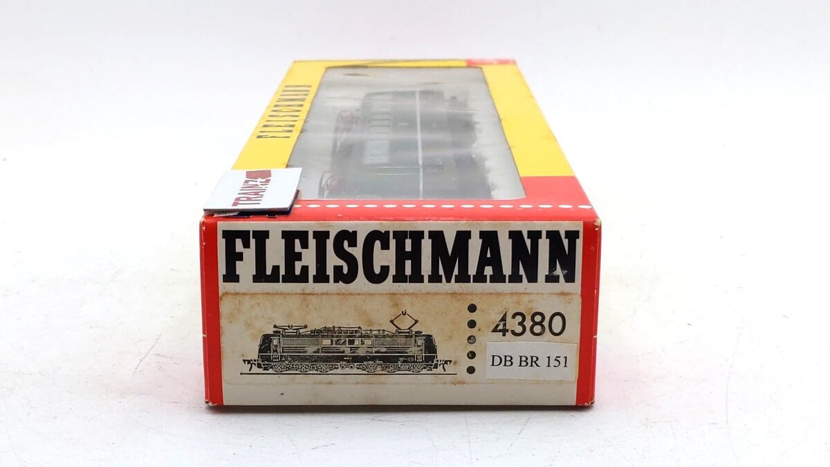 Fleischmann 4380 HO Scale Deutsche Bundesbahn Class 151 Electric Locomotive EX/Box