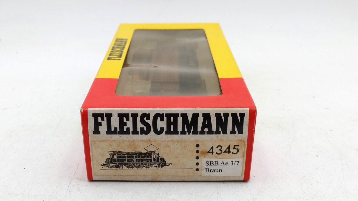 Fleischmann 4345 HO Scale SBB-CFF AE3/6 Electric Locomotive #10648 -Custom/Box