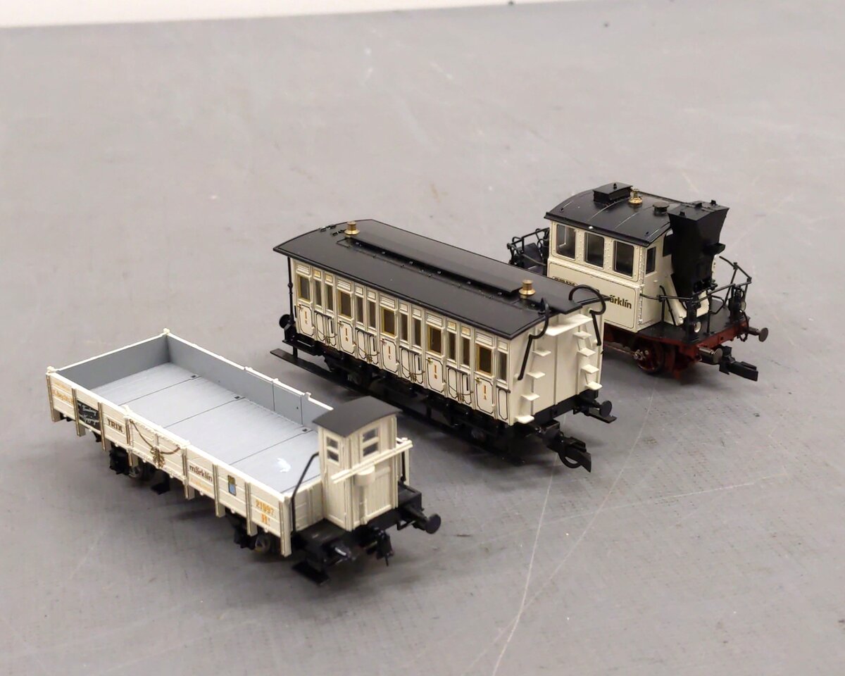 Trix 21221 Wedding HO Gauge Steam Train Set EX/Box