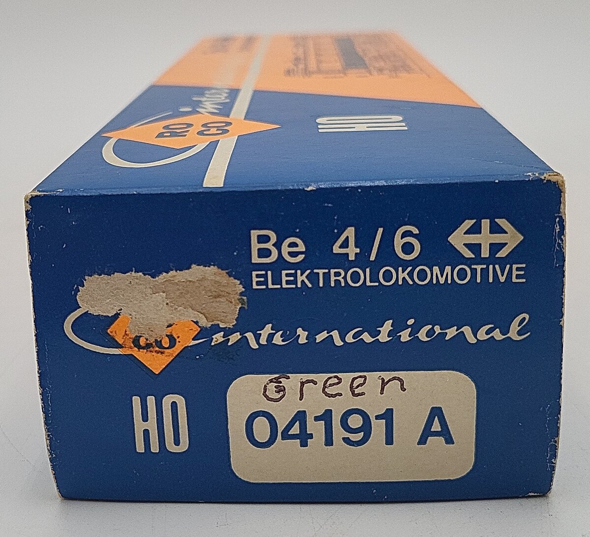 Roco 04191A HO SBB E-Lok Class Be 4/6 Overhead Electric Locomotive #12323 EX/Box