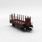 Marklin 321G Vintage HO Scale Die Cast Flatcar w/Stakes VG