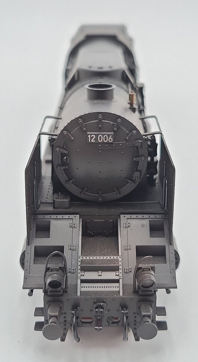 Liliput 10691 HO Scale DR Hand Gealtert Steam Locomotive & Tender #12 006 EX/Box