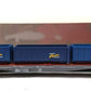 HAG 381 HO SBB Flatcar w/ Stakes & Schnider Containers LN/Box